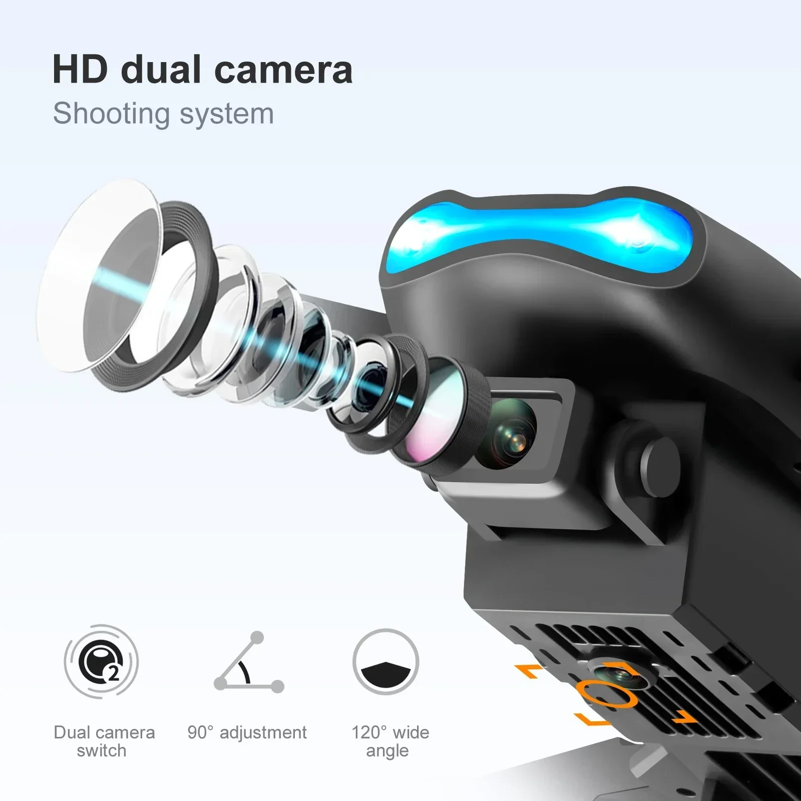 New E99 Pro HD 4K Drone Dual C - Drone Camera 4K 评论和价格