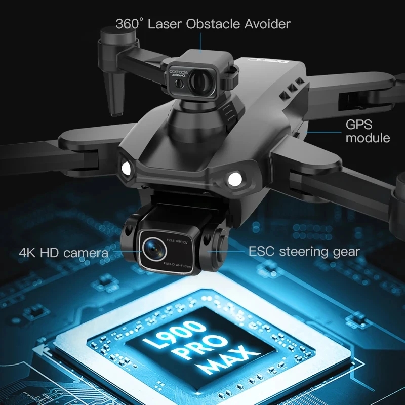 L900 Pro MAX GPS Drone 4K Prof - Drone Camera Professional 评论和价格
