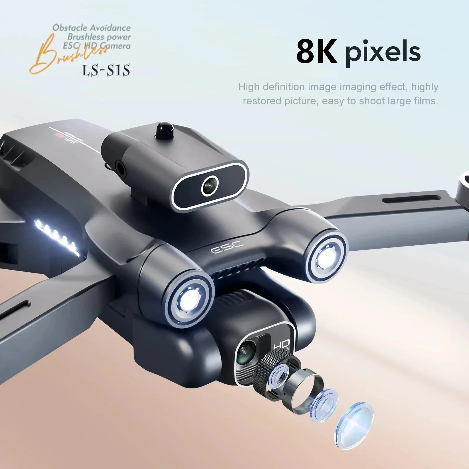 New S1S 5G GPS Drone Camera 8K - Drone Camera Professional 评论和价格