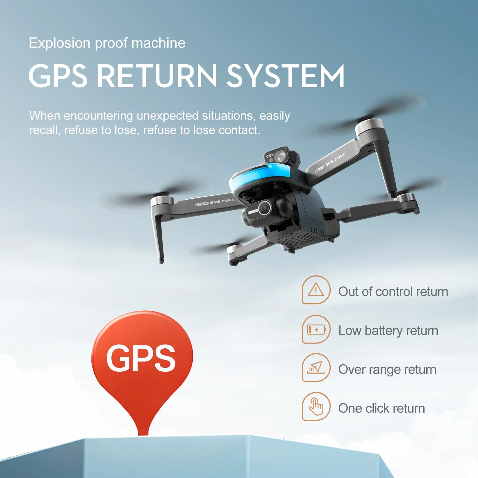 NEW S9S MAX MINI Drone 4K 2-Ax - Drone Camera 4K 评论和价格