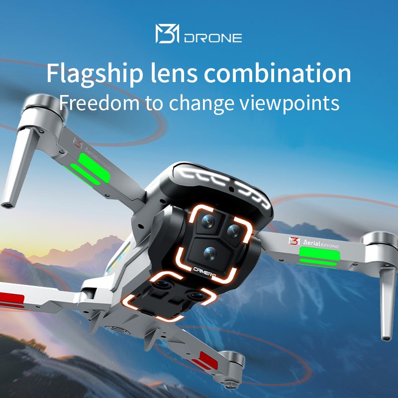 M3 Professional Drone 4K HD Ae - Drone Camera Professional 评论和价格
