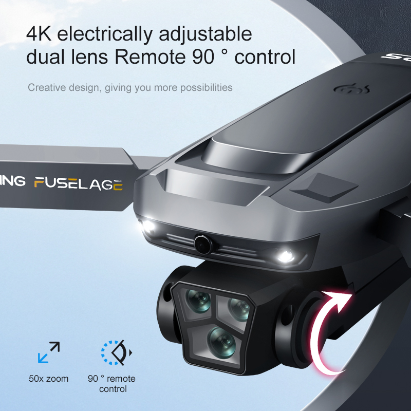 K811MAX Quadcopter Drone: Brus - Drone Camera 4K 评论和价格