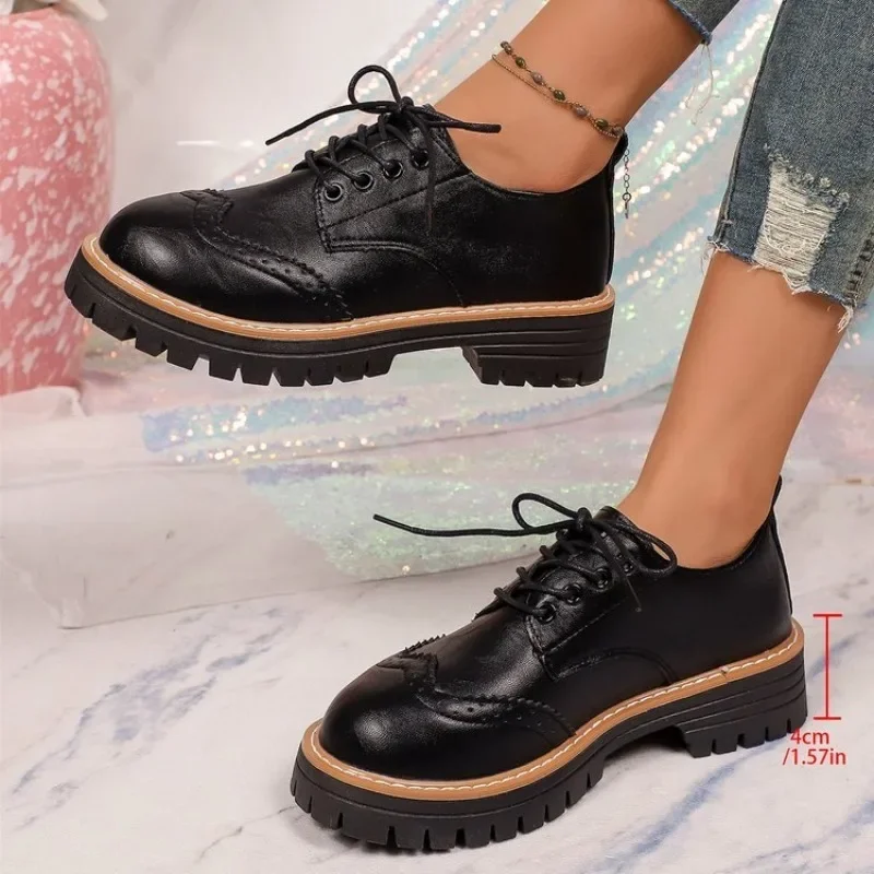 Women Classic Platform Oxford  - Drone Camera Stabilized 评论和价格